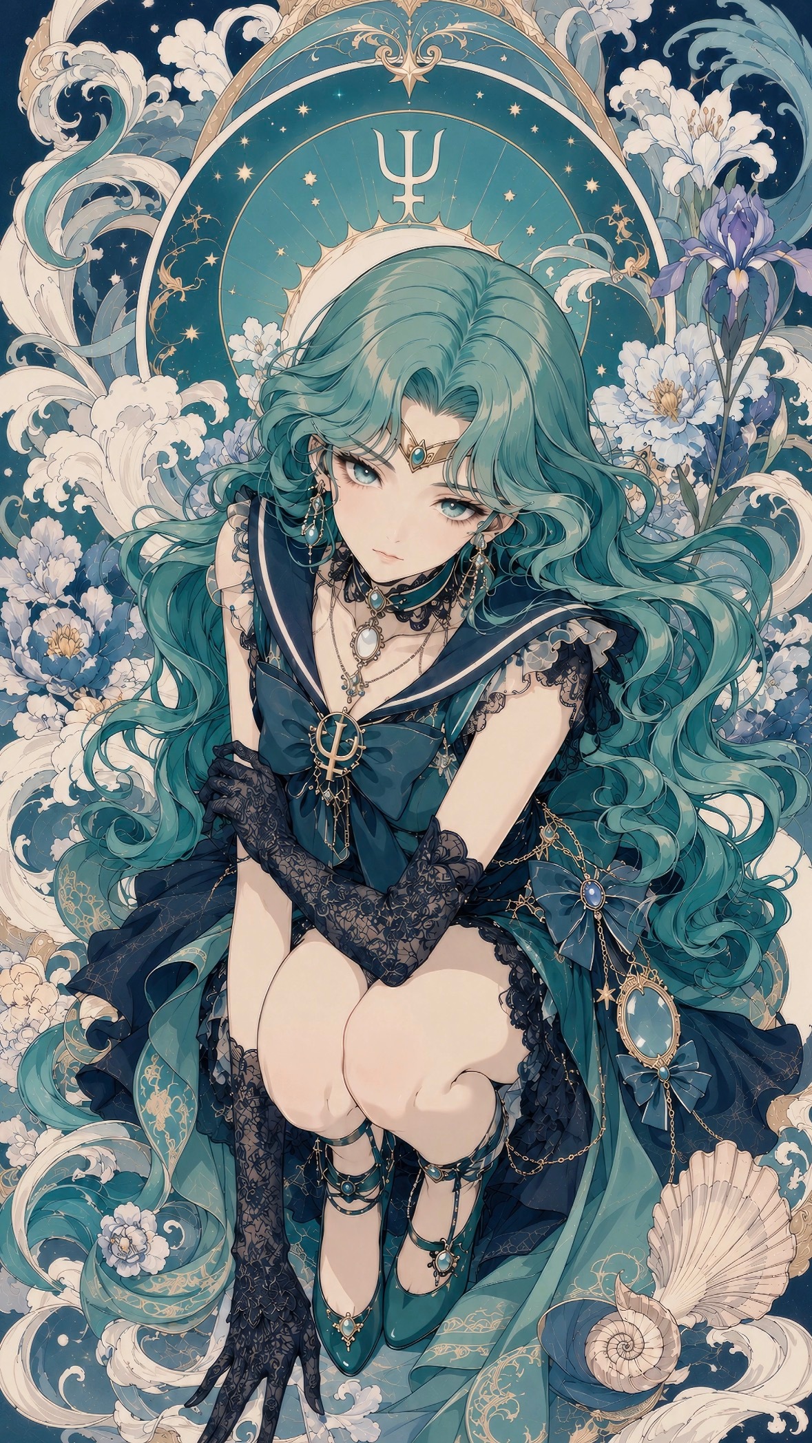 ✨月光下的美少女战士🌙绝美啊啊啊！✨动漫仲夏狂欢季盛夏壁纸大放送美少女战士