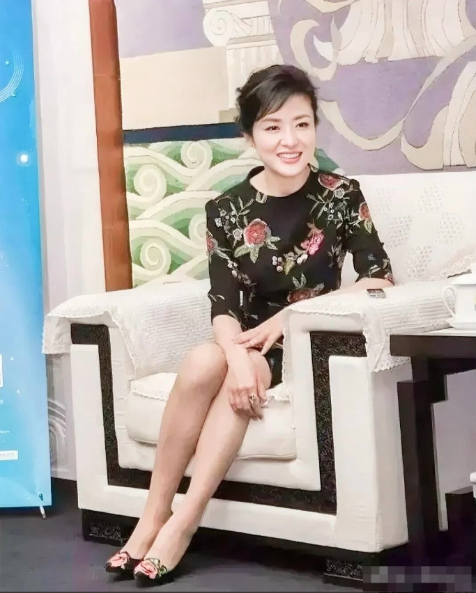 以前觉得海霞已经很美丽，没想到照片中的主持人比海霞更美，是央视最好看又有才华的一