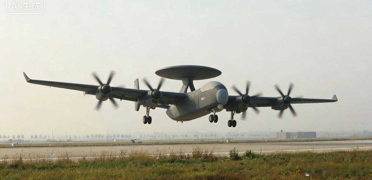 “九天”原本就有涡桨型号网友做的九天预警机没毛病，有点象当初我军第一型图4预警机