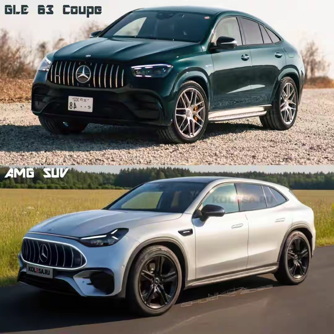 日前，全新一代奔驰GLE渲染图正式曝光。据悉，新车将会基于全新的平台打造，并采用