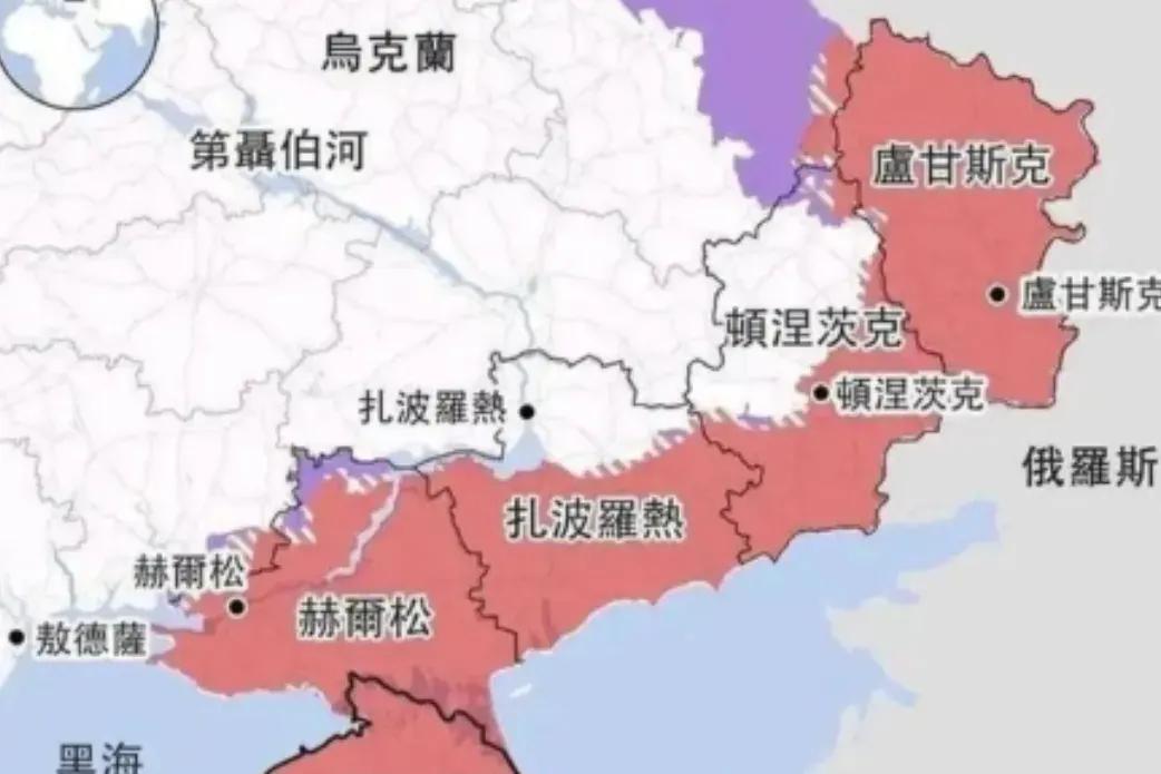 俄罗斯已经无所谓了！面对乌克兰不肯放手卢甘斯克、顿涅茨克、扎波罗热和赫尔松这几个