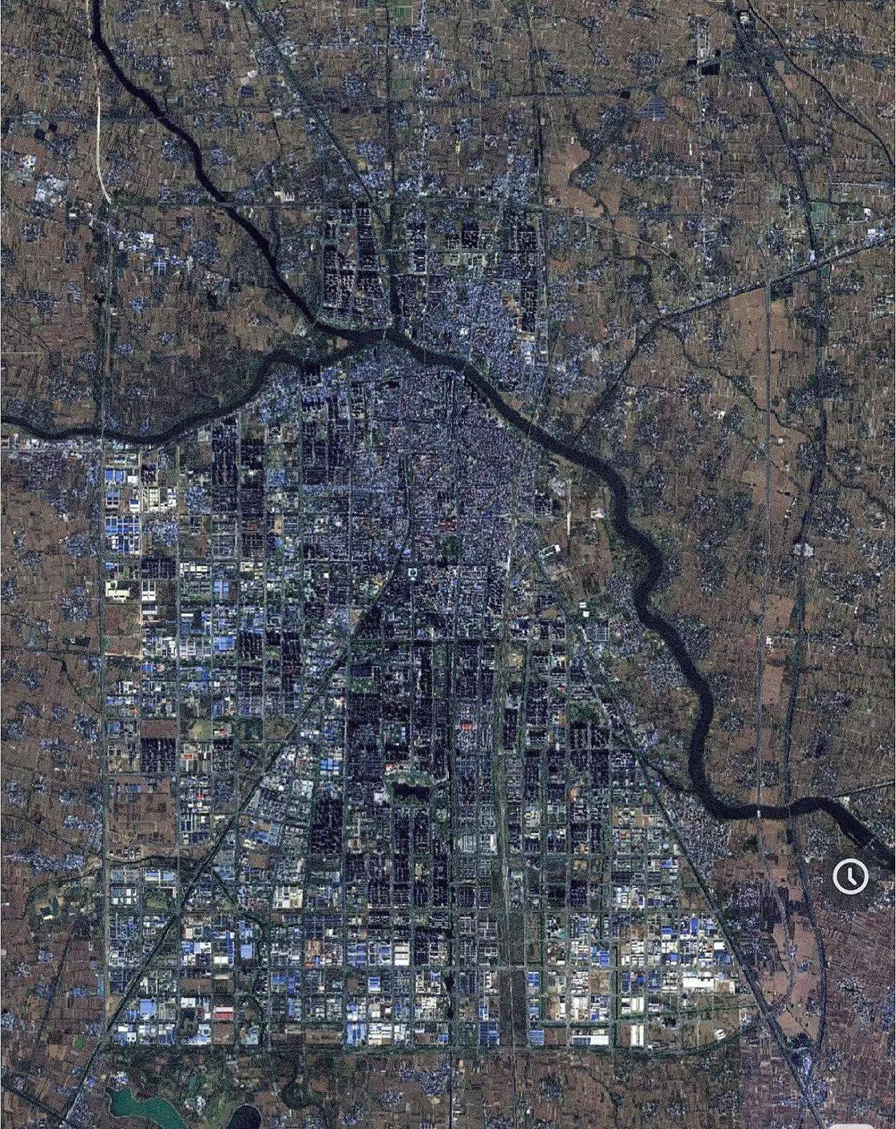 安徽省亳州市卫星图