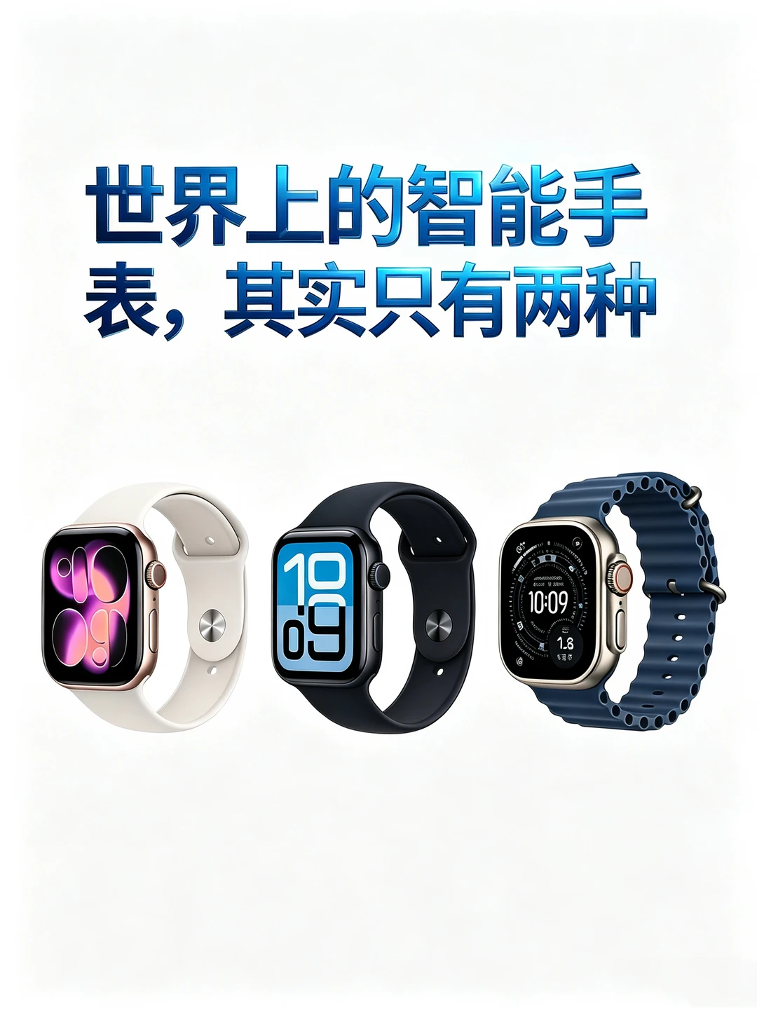 两种智能手表：Apple Watch 和其他⌚️