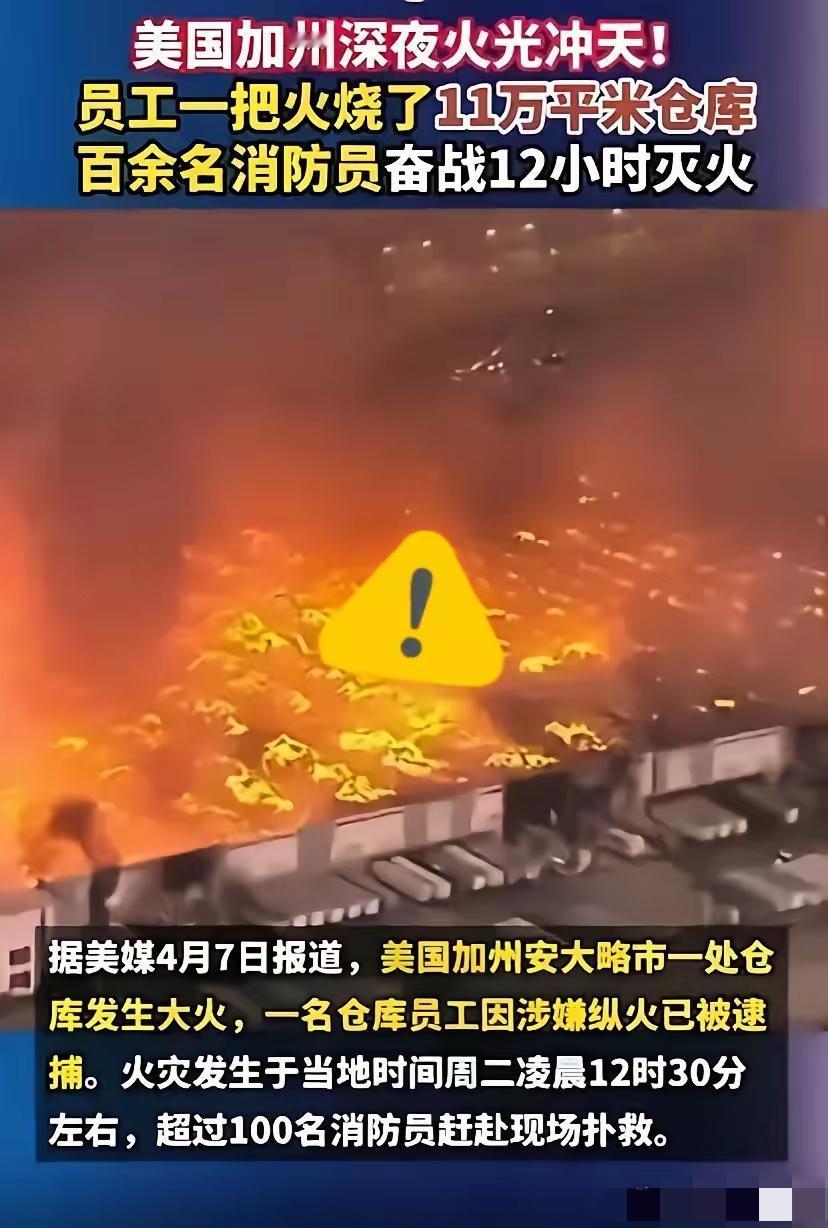 4月8号那天凌晨，一个才29岁的美国打工仔，直接把金佰利的超级仓库给点了。​