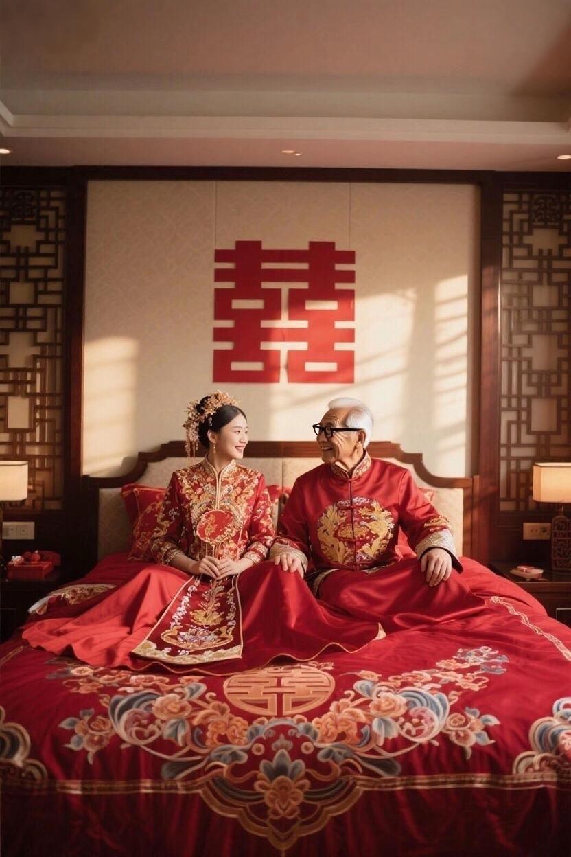 来参加我表妹婚礼的亲朋好友，他们都说我表妹这次是找到真爱了，一个劲地夸赞我这个表