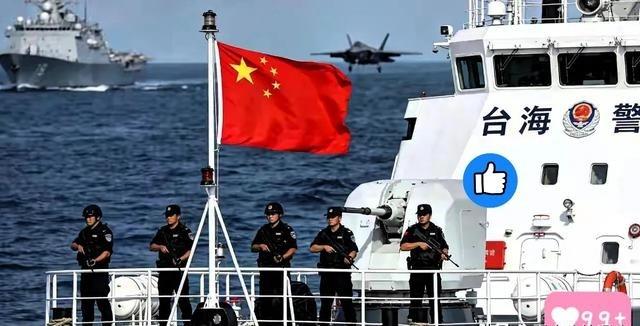 美军F-35集群撑腰对台军售，还让长荣海运运军火、军舰贴身护航！中方反制招招致命