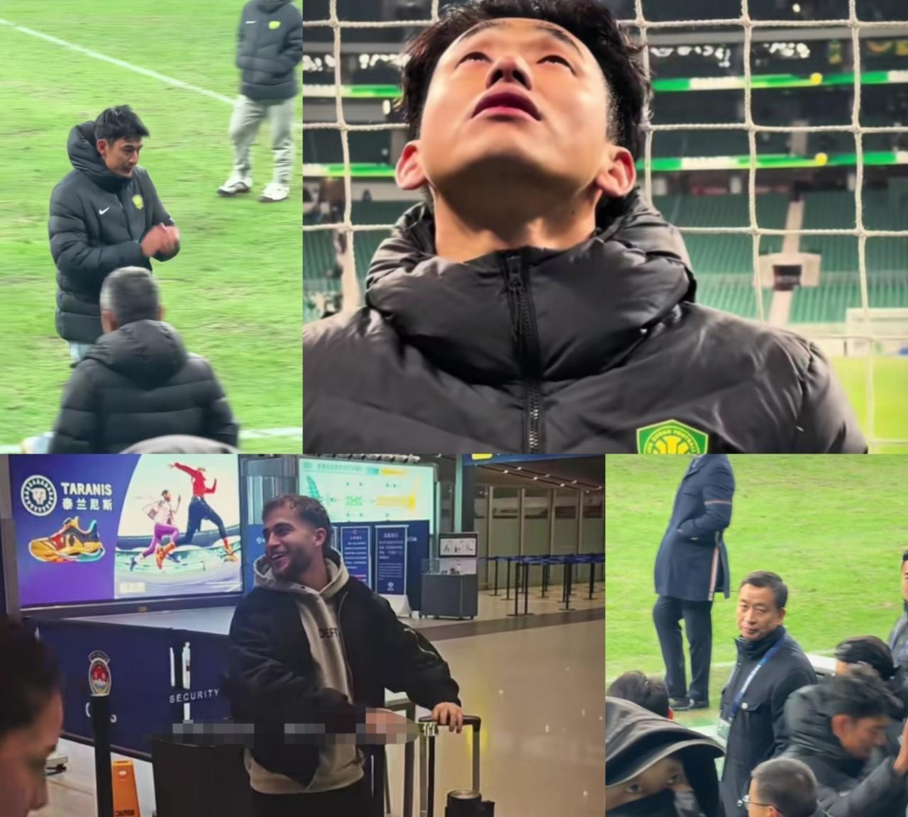 王子铭张源泪洒工体，古加已经搭乘班机离去！昨晚寒冷的工人体育场，又是一个离