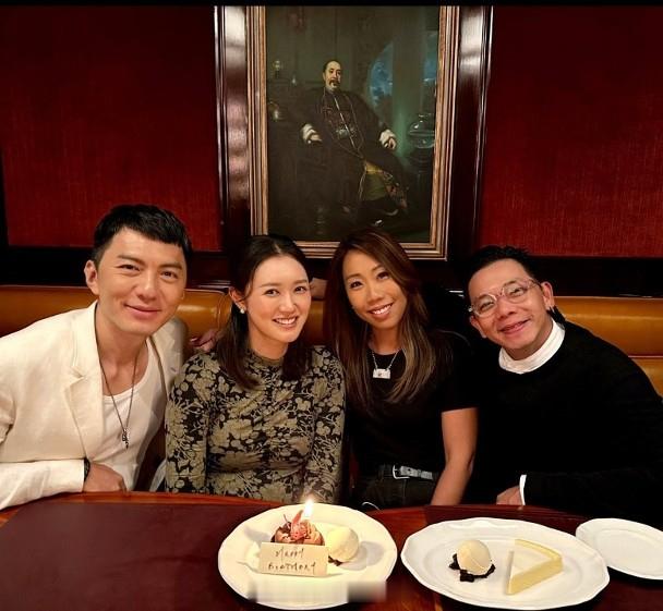 张宝儿（Bowie）日前迎来34岁生日，已怀有8个月身孕的她与老公袁伟豪近日趁二