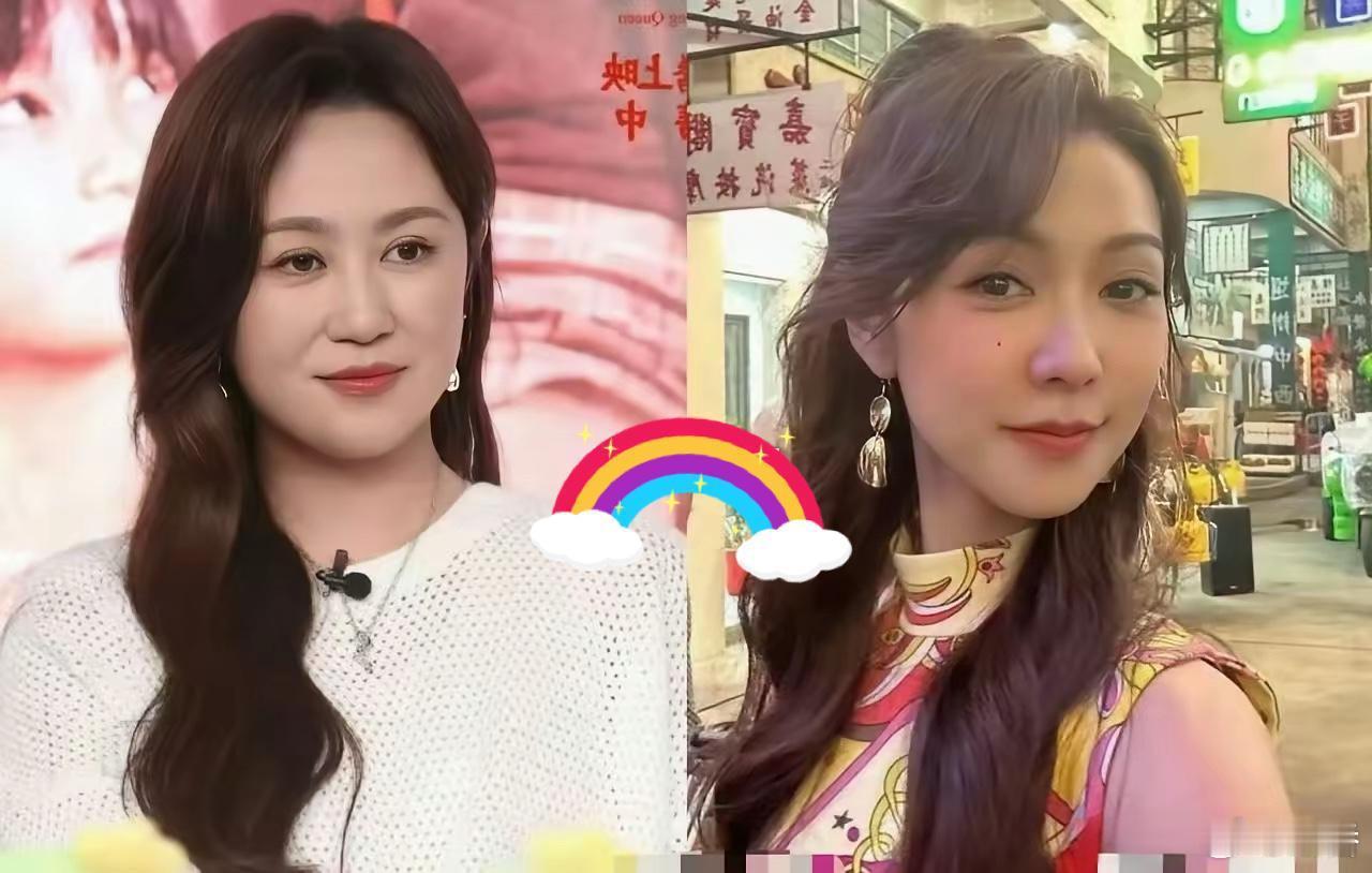 为什么马丽出现了中年相，薛凯琪却没有？马丽42岁，薛凯琪43岁，感觉马丽已经出现