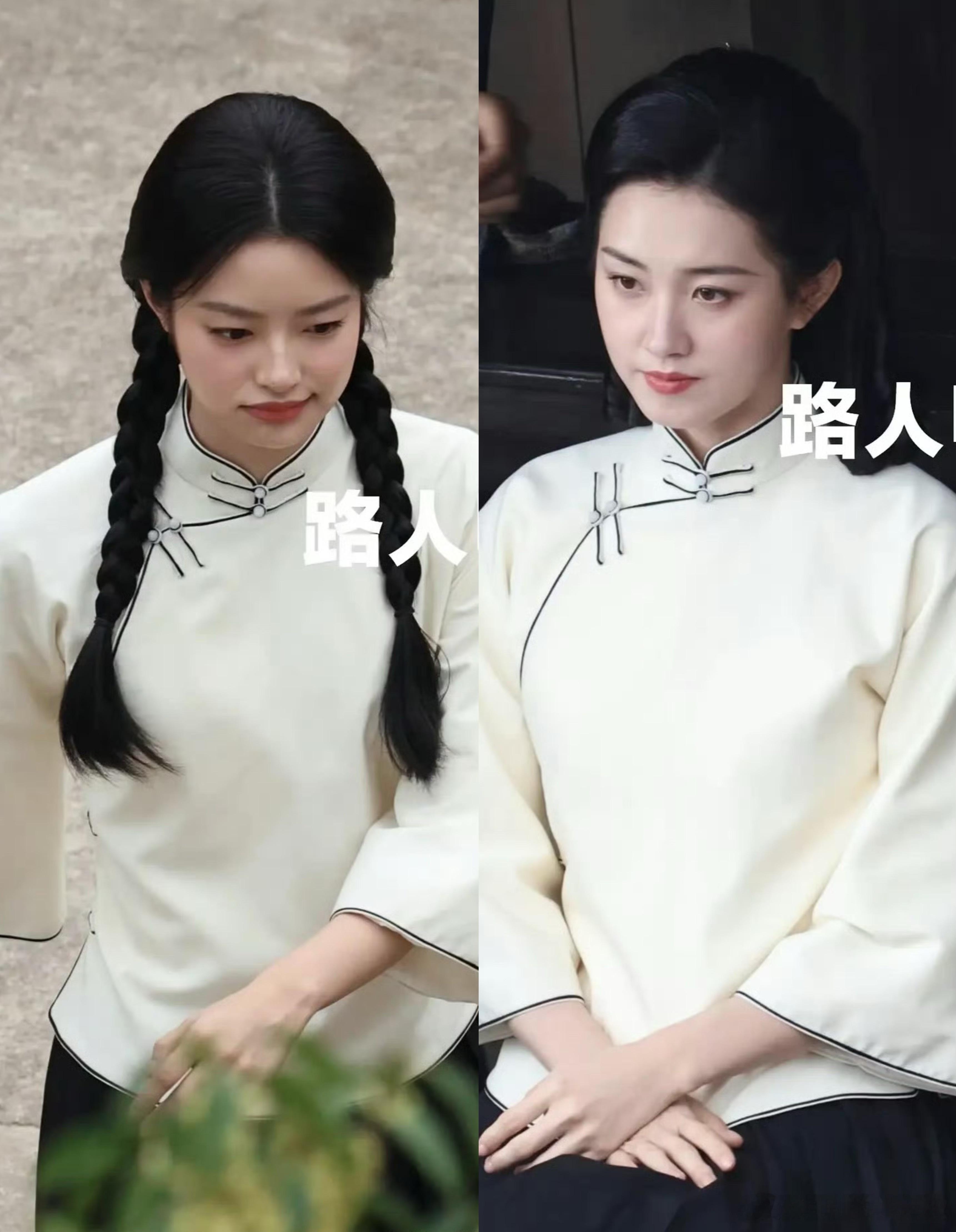 同造型生图，哪个看着更有女主脸？