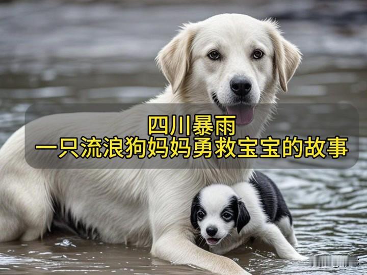 一只流浪狗妈妈一直颠沛流离的生活中，后来它在一片草地里找到了一个水泥管子，这里非