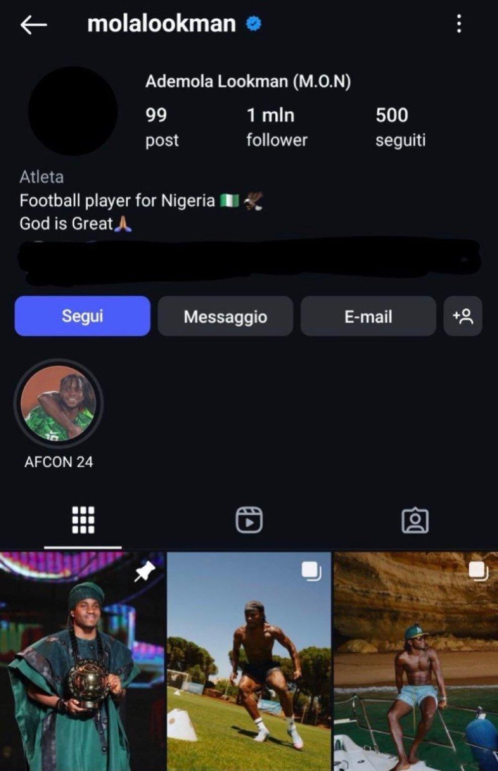 马里：卢克曼已从他的Instagram个人资料中删除了身穿亚特兰大球衣的照片
