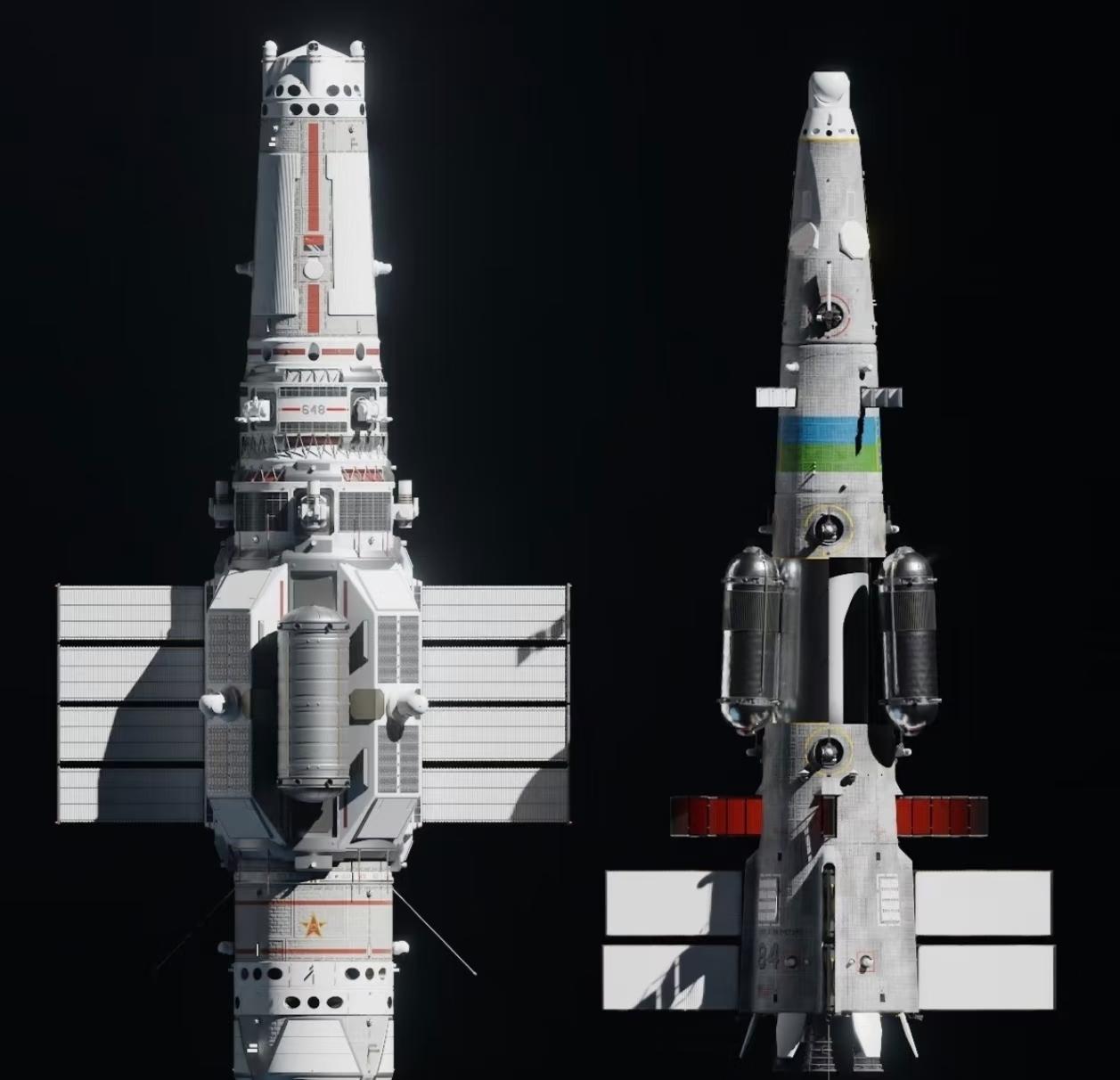 未来的宇宙飞船或宇宙战舰可能是图片上的样子，不会是星球大战或其他科幻电影那种“艺