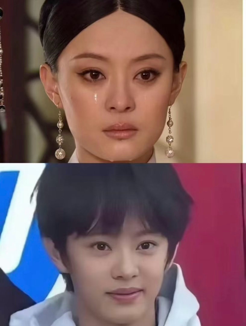 突然对基因起了敬意画个妆简直美颜版孙俪可以演甄嬛了吧​
