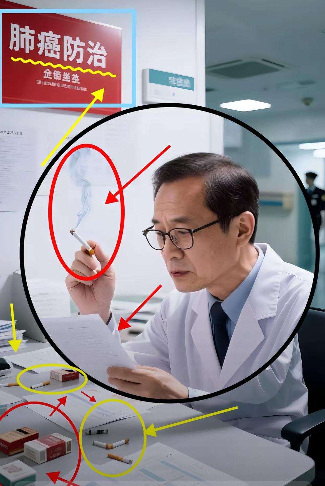 为什么所有的医生都劝病人不要抽烟，不要抽烟。而大部分的男医生都在抽烟？即便不当着