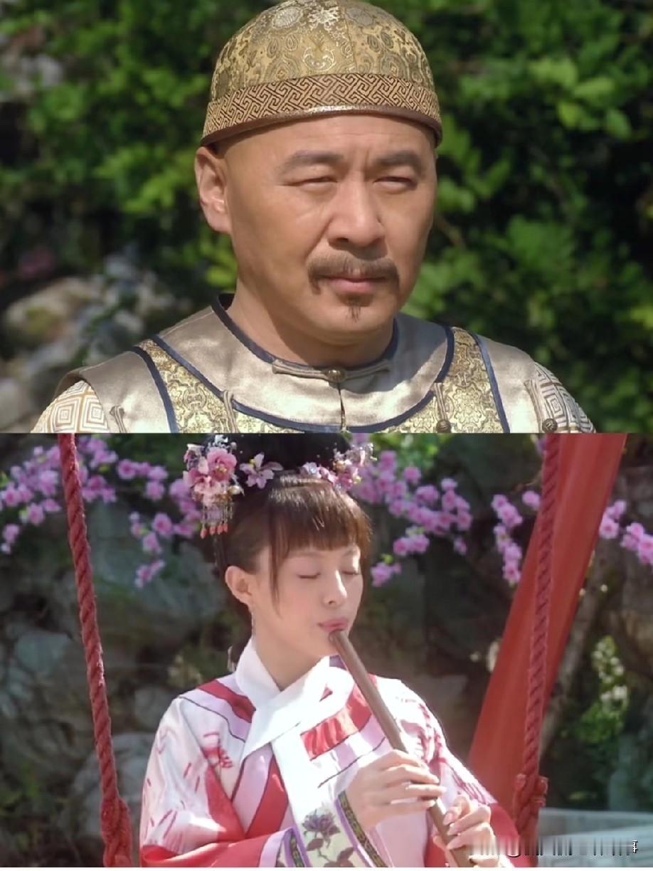 中甄嬛选秀时明明见过皇上，怎么荡秋千时，皇上披个“果郡王”马甲撩她，她就真信了？