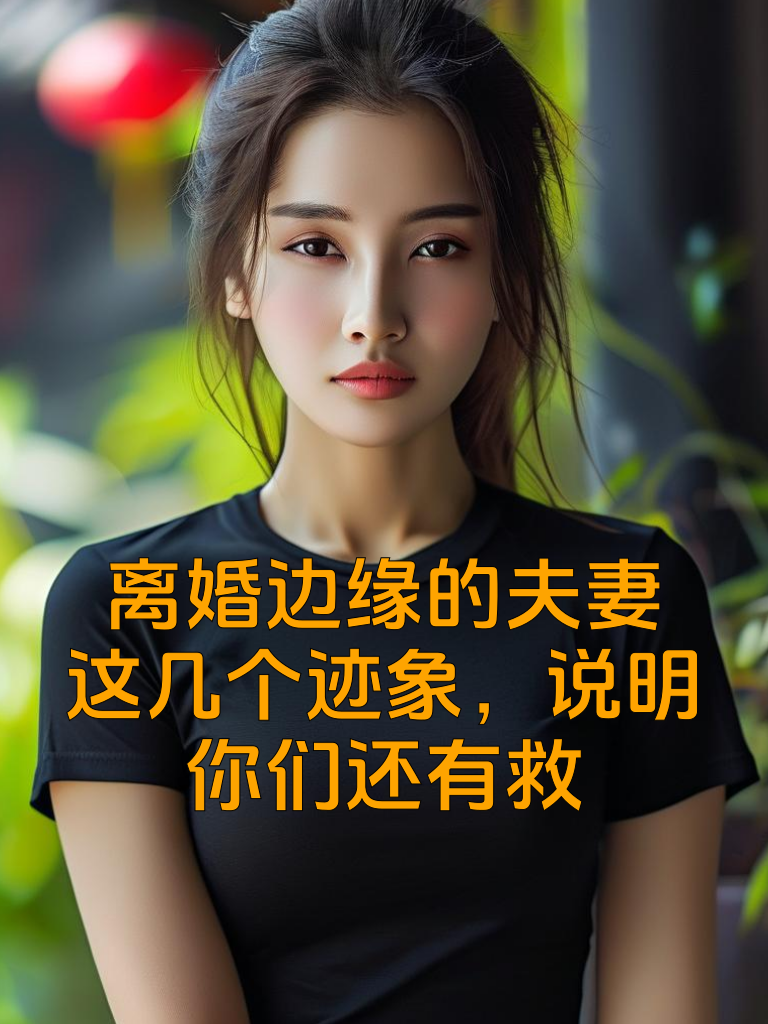离婚边缘的夫妻：这几个迹象，说明你们还有救