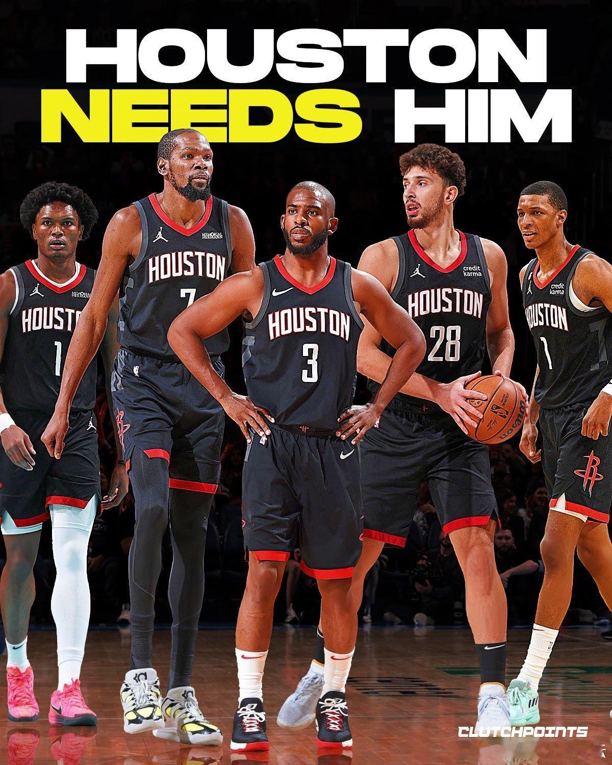 美媒：保罗值得再获得一次机会，或许他能在熟悉的球队里找到归宿。火箭即使没有传统控