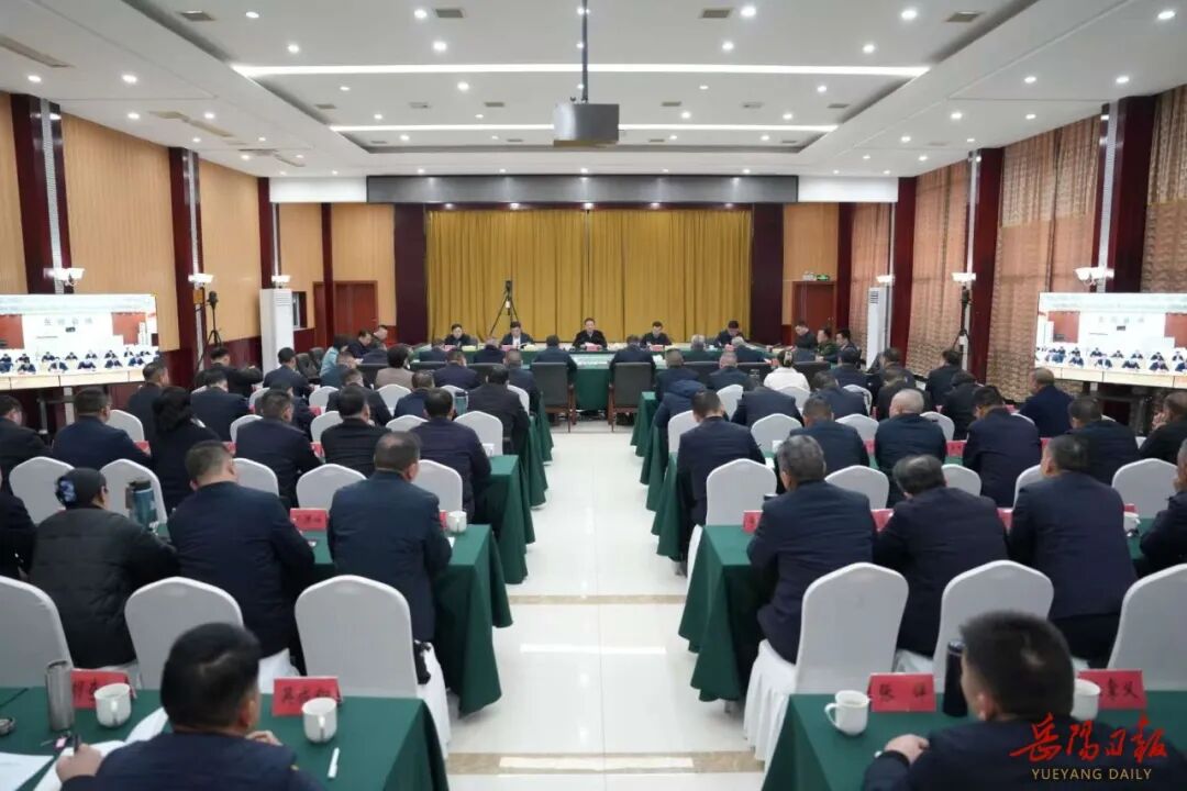 谢卫江在平江县调研经济社会发展情况