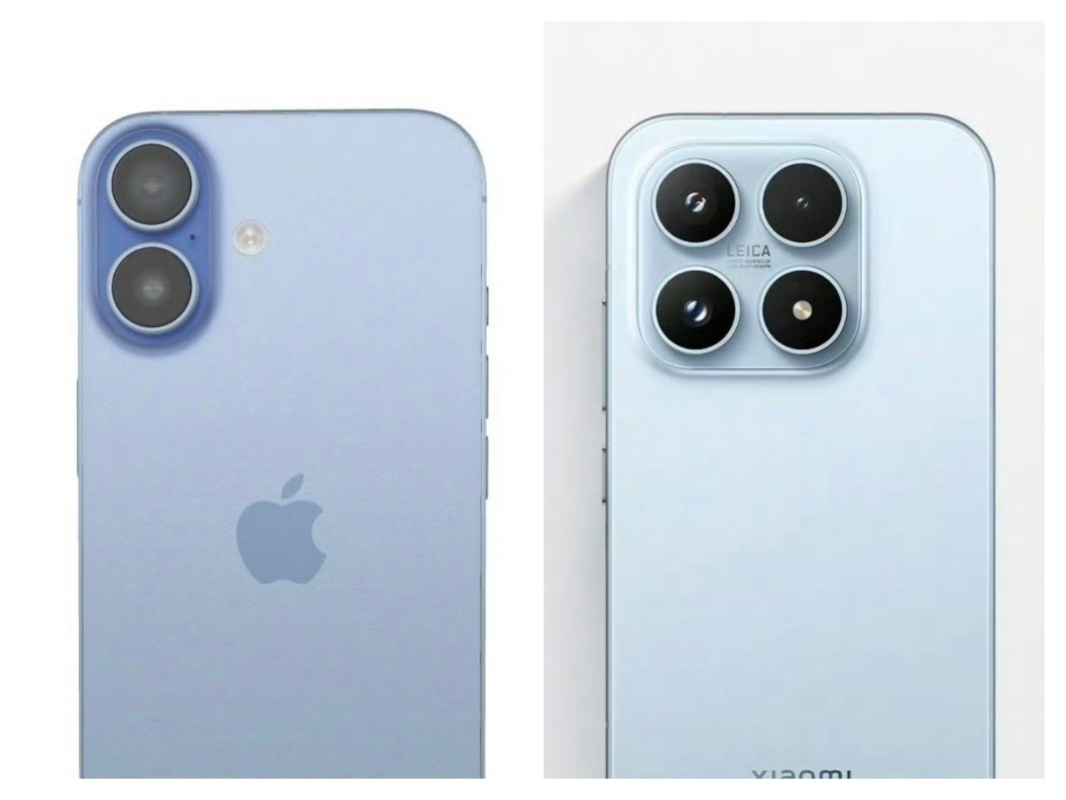 小米17标准版和iPhone17标准版，单论上手手感，你更pick哪个？小米1