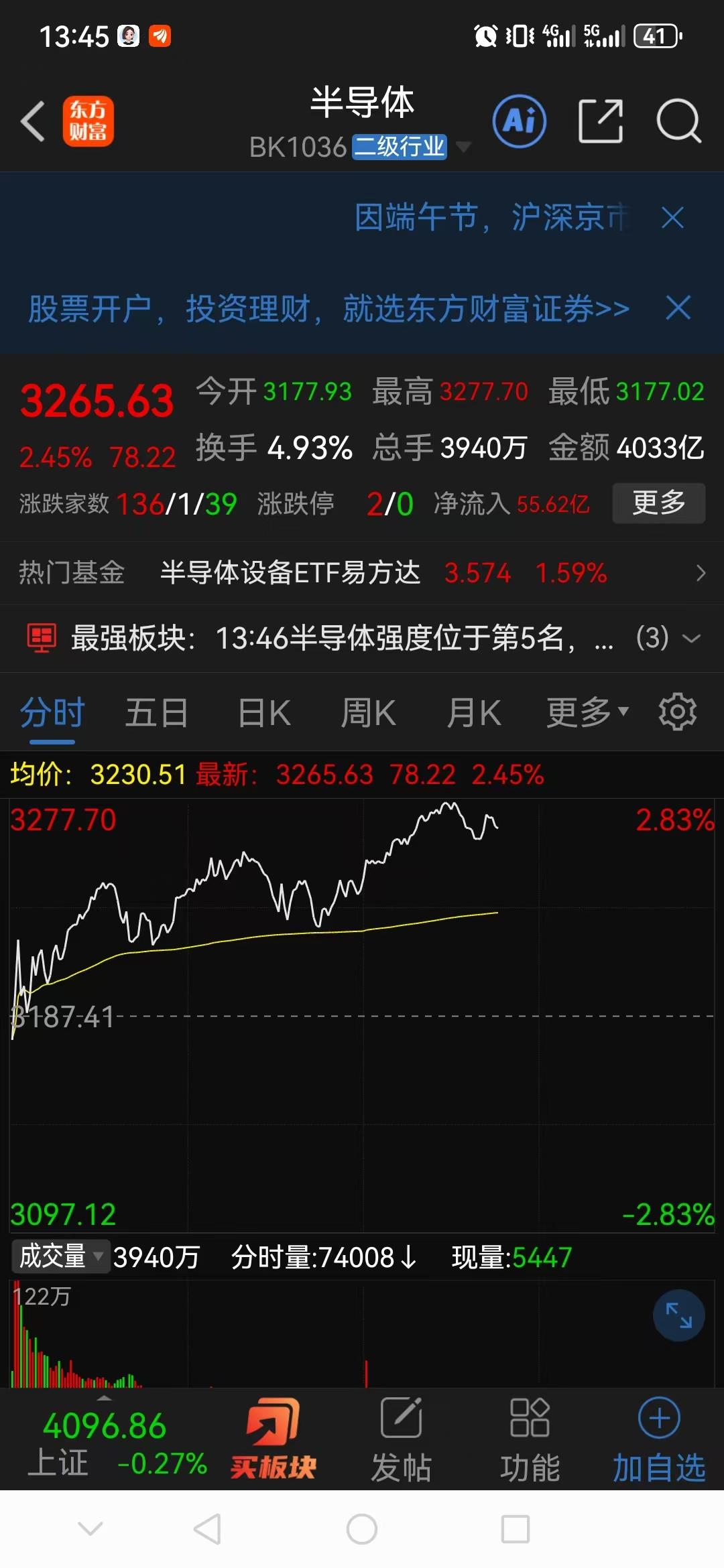 半导体越是光芒万丈，其他板块的墓碑就越多。最近这盘面，完美诠释了什么叫“一将