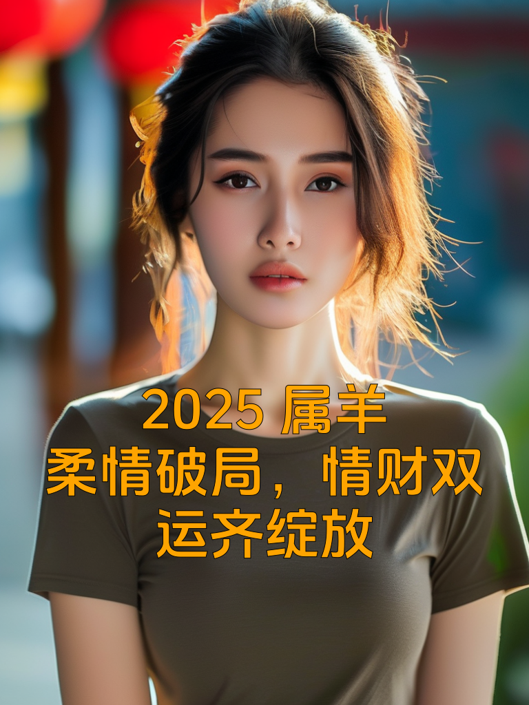 2025属羊：柔情破局，情财双运齐绽放