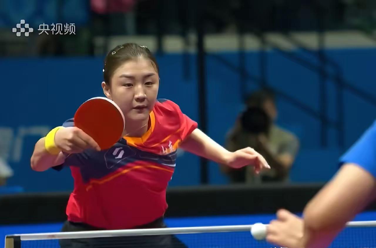 想到陈梦会赢，却没料到是4-0的横扫！一年多没参赛，一上场就杀疯了！粉丝全场