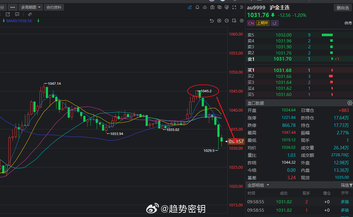 金价瀑布式下跌这黄金分析的准确吧，到达压力位置就开始向下拐头了。
