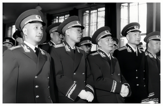 九一三事件之后，肖劲光见到了谭政，两位久别重逢的大将，都非常高兴，愉快地交谈。谭