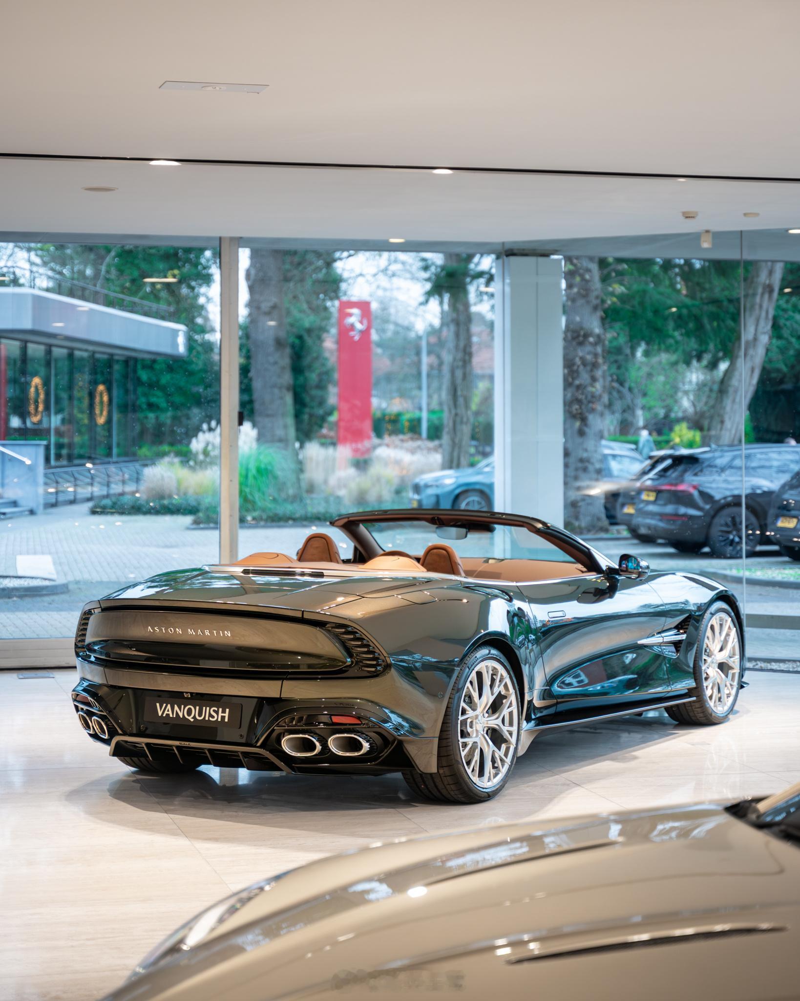 阿斯顿马丁VanquishVolanteMinotourGreen/哈瓦那棕