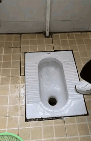 这才是冲厕里的天花板，冲个水还能把澡洗了[捂脸哭]