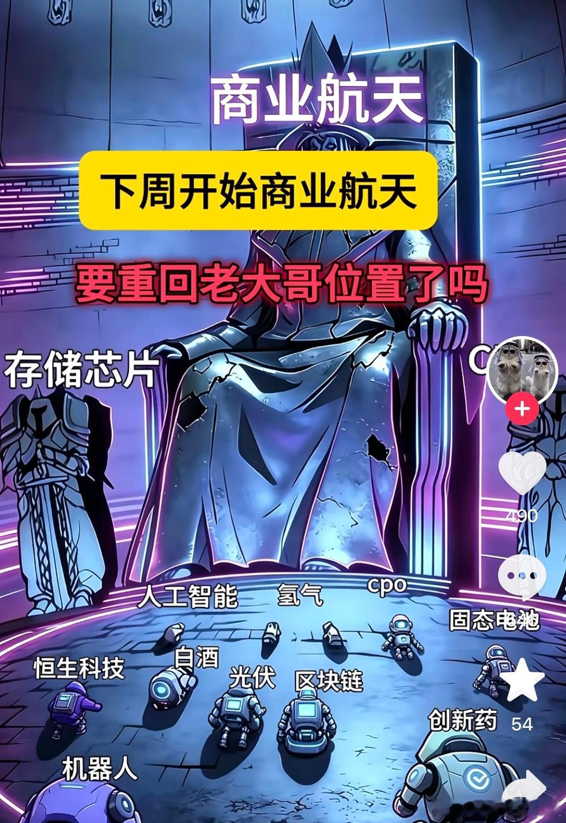 全网都在吹商业航天。