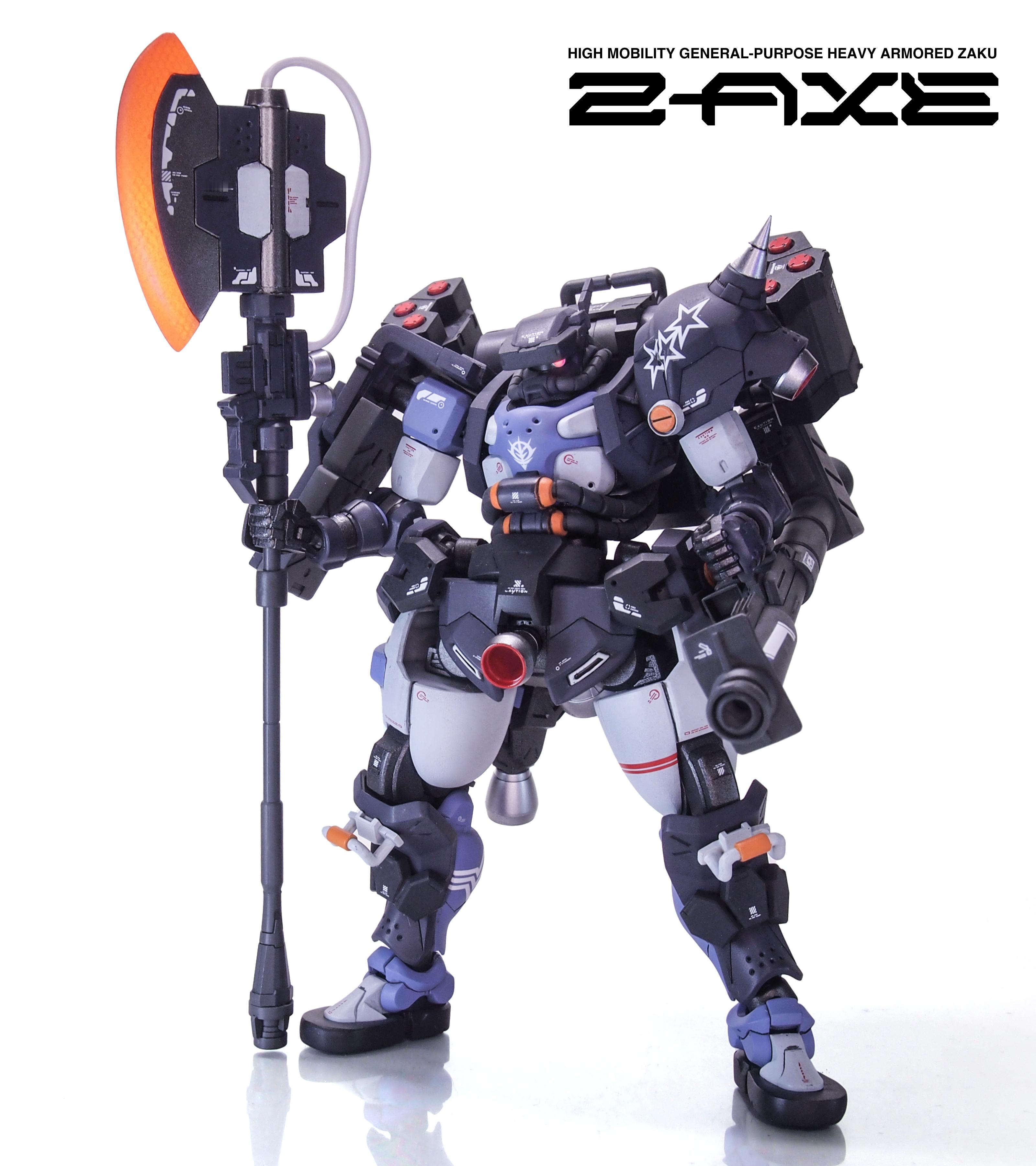 最后的黑色之星——马修专用GQ扎古（byナオラル）高达模型高达模型​