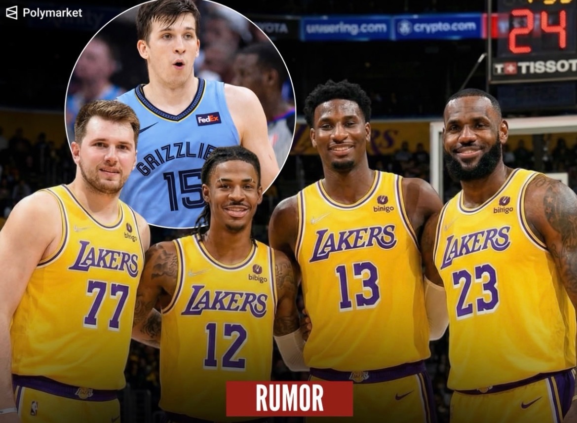 这个阵容可以否？美媒晒出交易设想，湖人送出里夫斯等人从灰熊换来莫兰特和3J！湖人