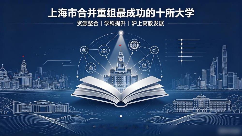 上海市合并重组最成功的十所大学一、复旦大学2000年，合并：复旦大学、上海医科大
