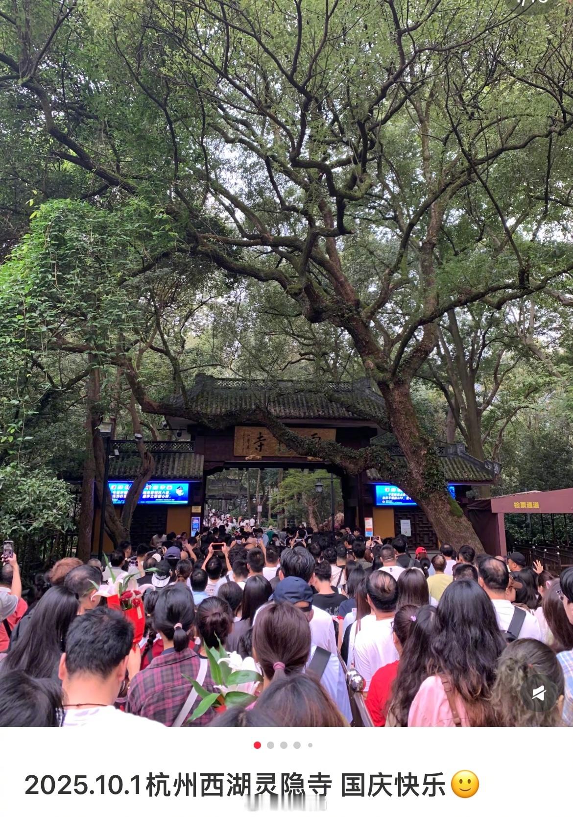 国庆景区现状“人从众𠈌”你们都在哪呢🙌​​​