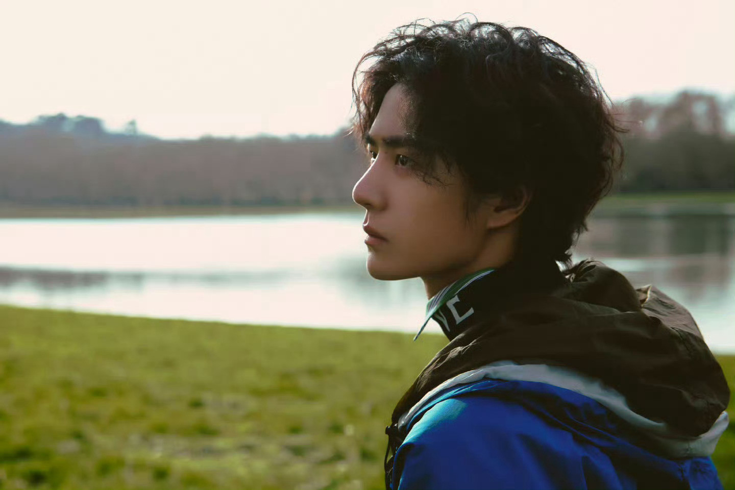 王一博×LOEWE2026秋冬大秀造型大片📸巴黎时装周时装周