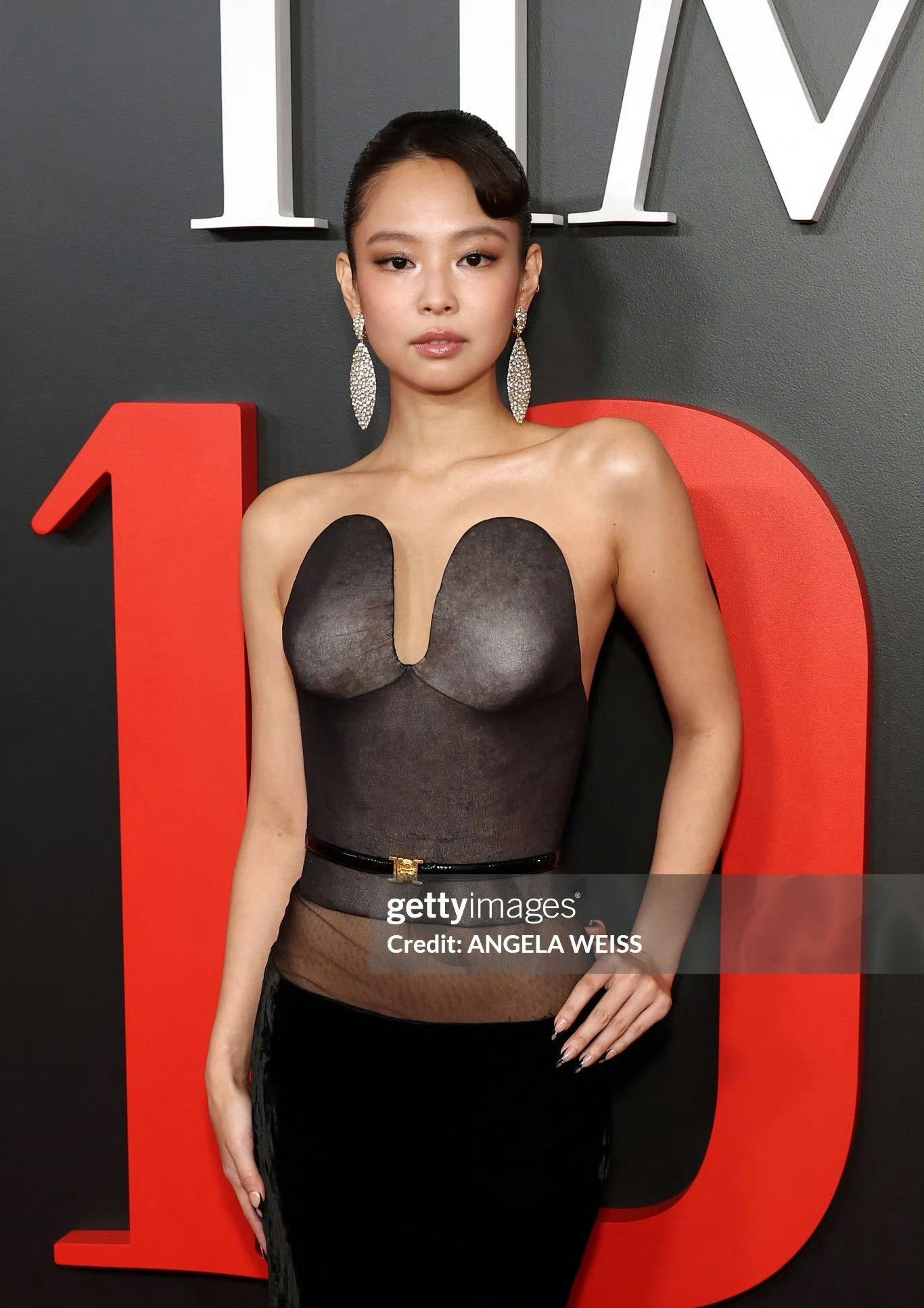 出席time活动的Jennie金智秀戛纳g社生图金智秀Jennie今日活动生图