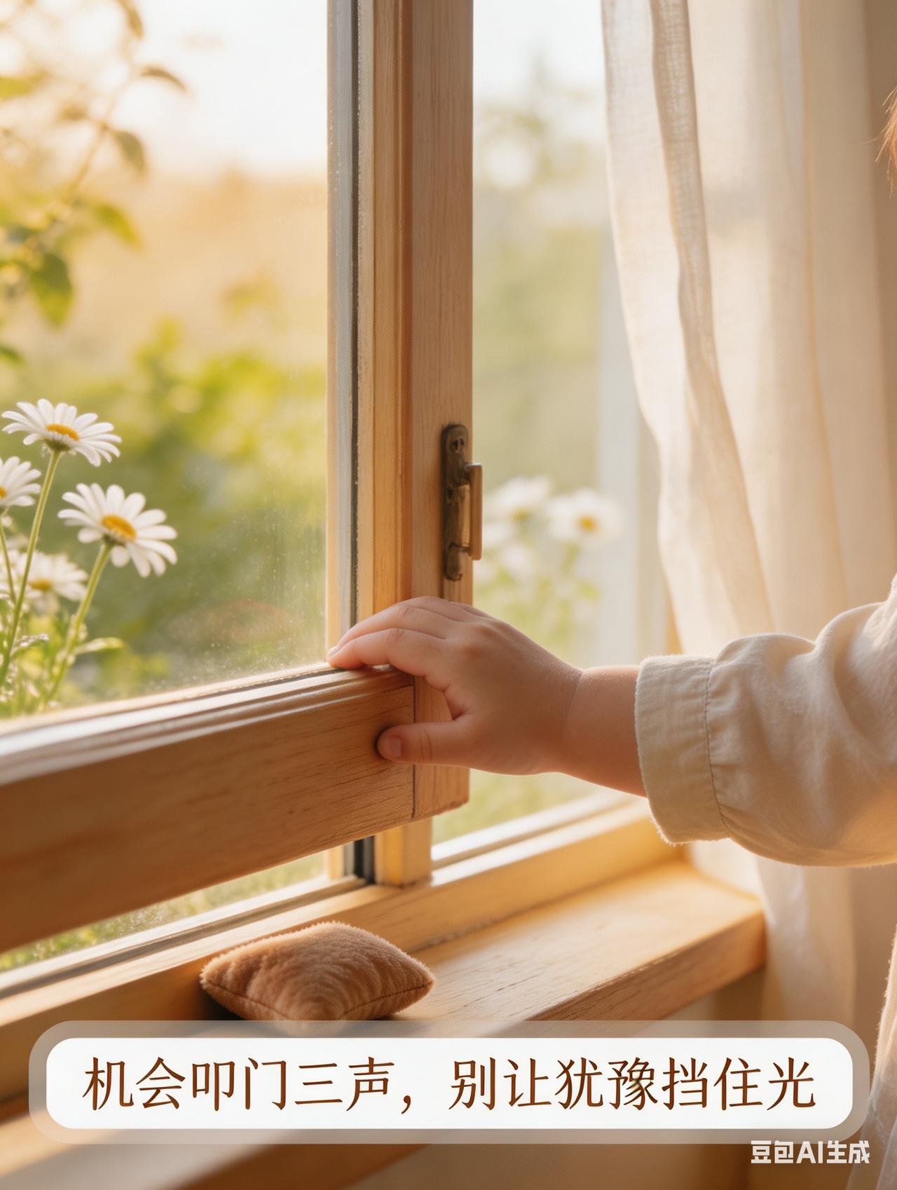 福运叩门，通常只有三声。很多父母盼着孩子遇贵人、出人头地，可真当机会来了，却