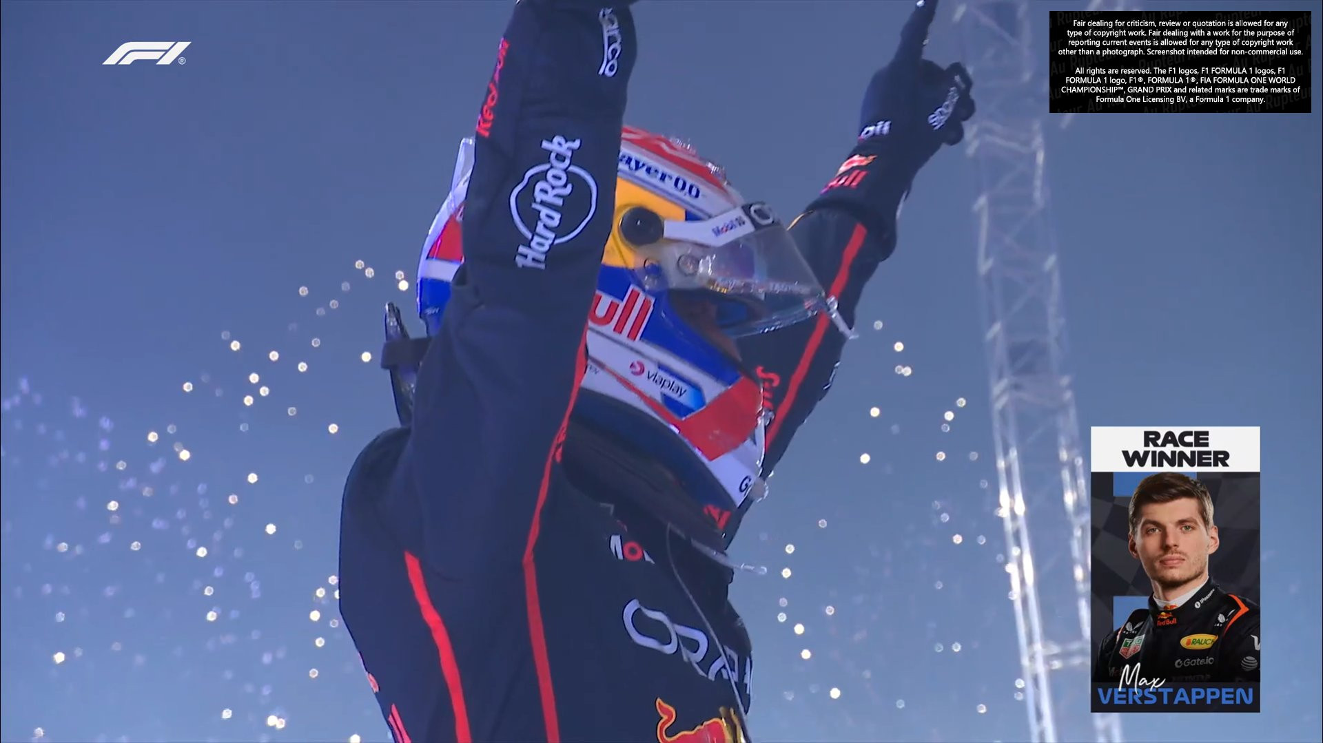 f1维斯塔潘在卡塔尔大奖赛拿下了一场至关重要的胜利，将他与兰多·诺里斯在202