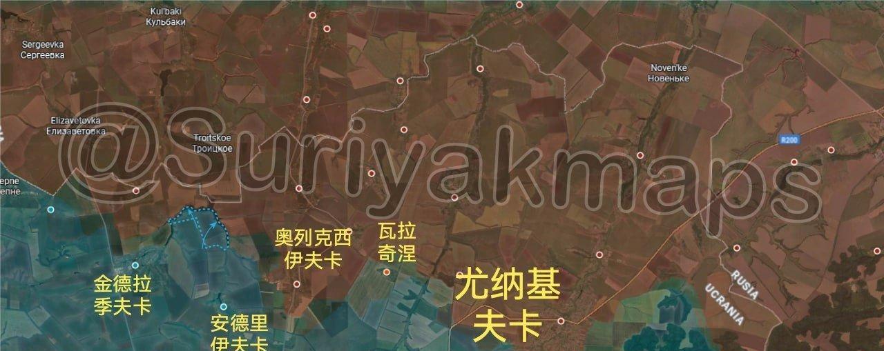 9月28日俄乌最新战报（来源：Suriyak）：1.苏梅州前线：过去一周里，
