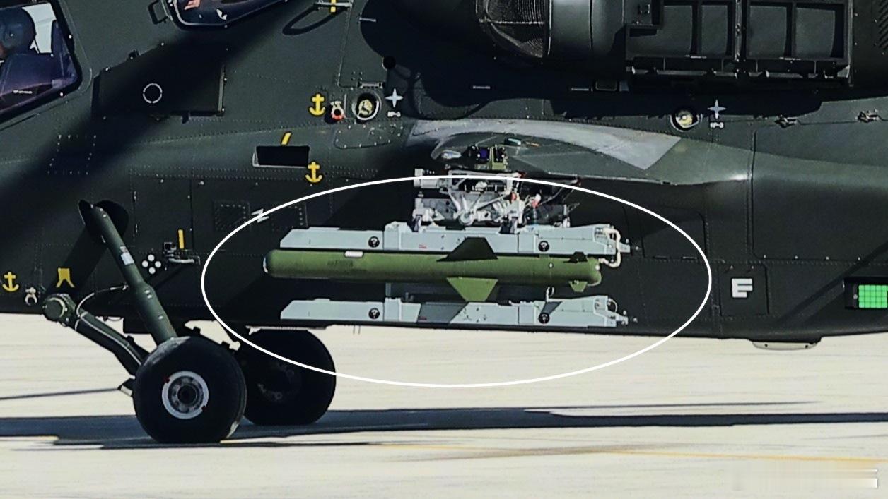 LH76U的Z-10打新弹，看着像CM-502KG自用版。图源央广军事等。