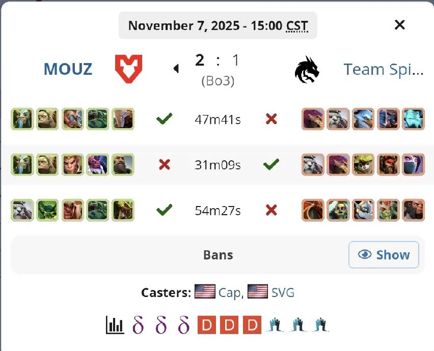 Blast新加坡站淘汰赛，雪碧不敌Mouz一日游大老远跑过来就打了一个BO3