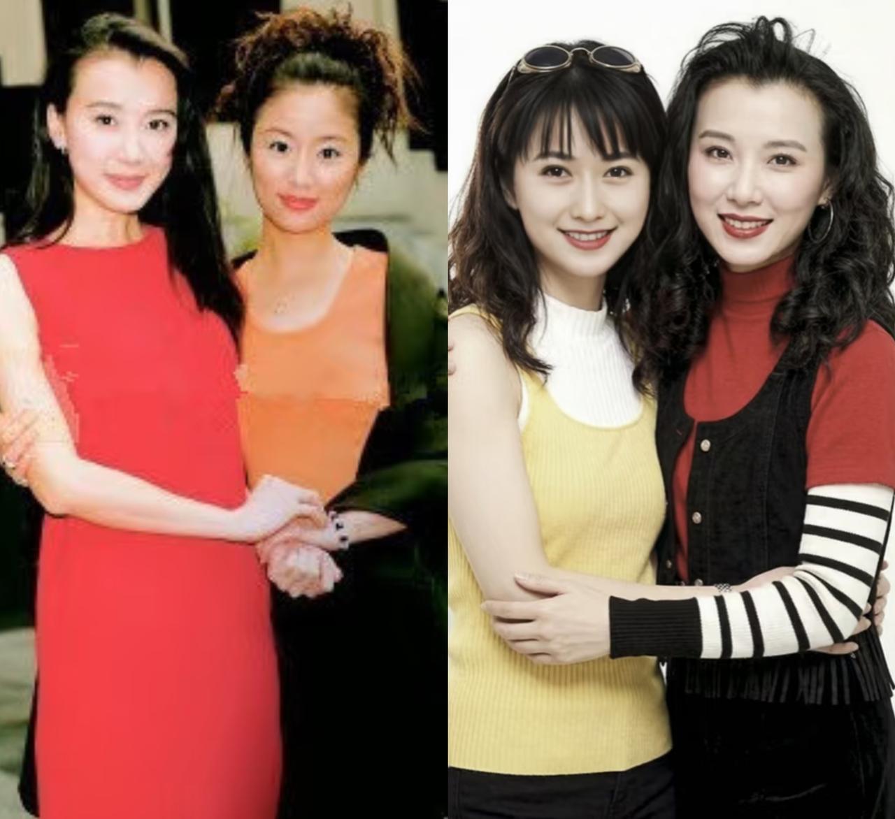 一直觉得台湾女演员戈伟如长得特别美。每次看她和萧蔷同框，不管是什么造型、服饰与妆