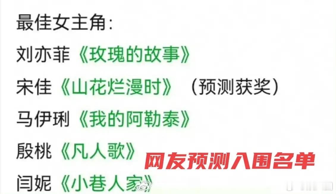 今年白玉兰奖有个很大的看点那就是美国国籍的刘亦菲到底能不能入围并获奖？？一直以来