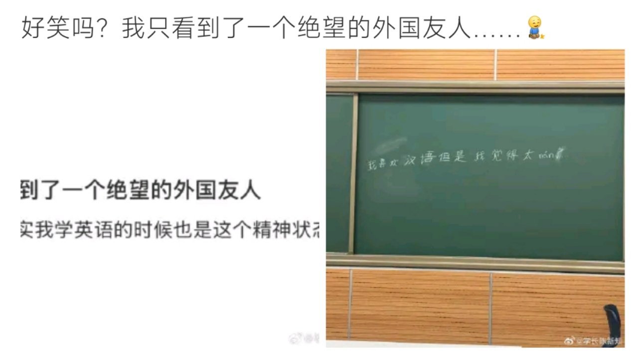 看到了一个绝望的外国友人跟以前学英语时一样[捂脸哭][捂脸哭][捂脸哭]​​​