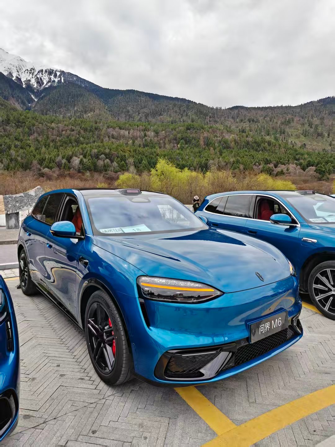 问界M6哪个颜色好看？说买白色，我觉得紫色好看。我决定要和他打一架！问界m6