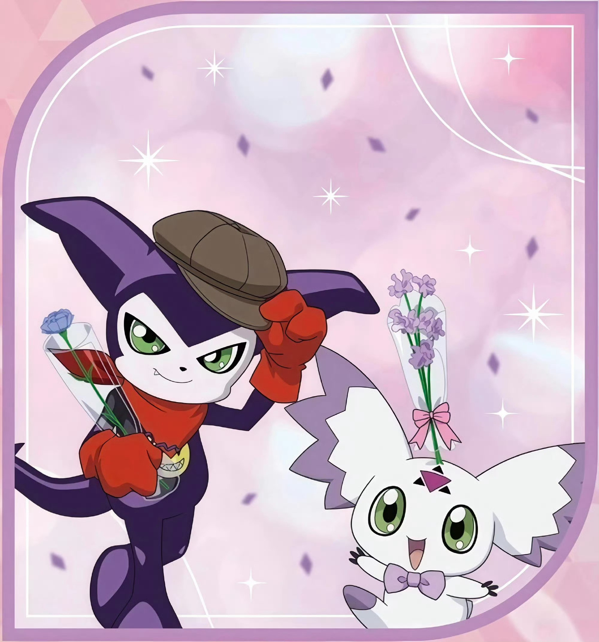 数码宝贝驯兽师之王新快闪角色立绘公开🈶好可爱！你们喜欢吗？