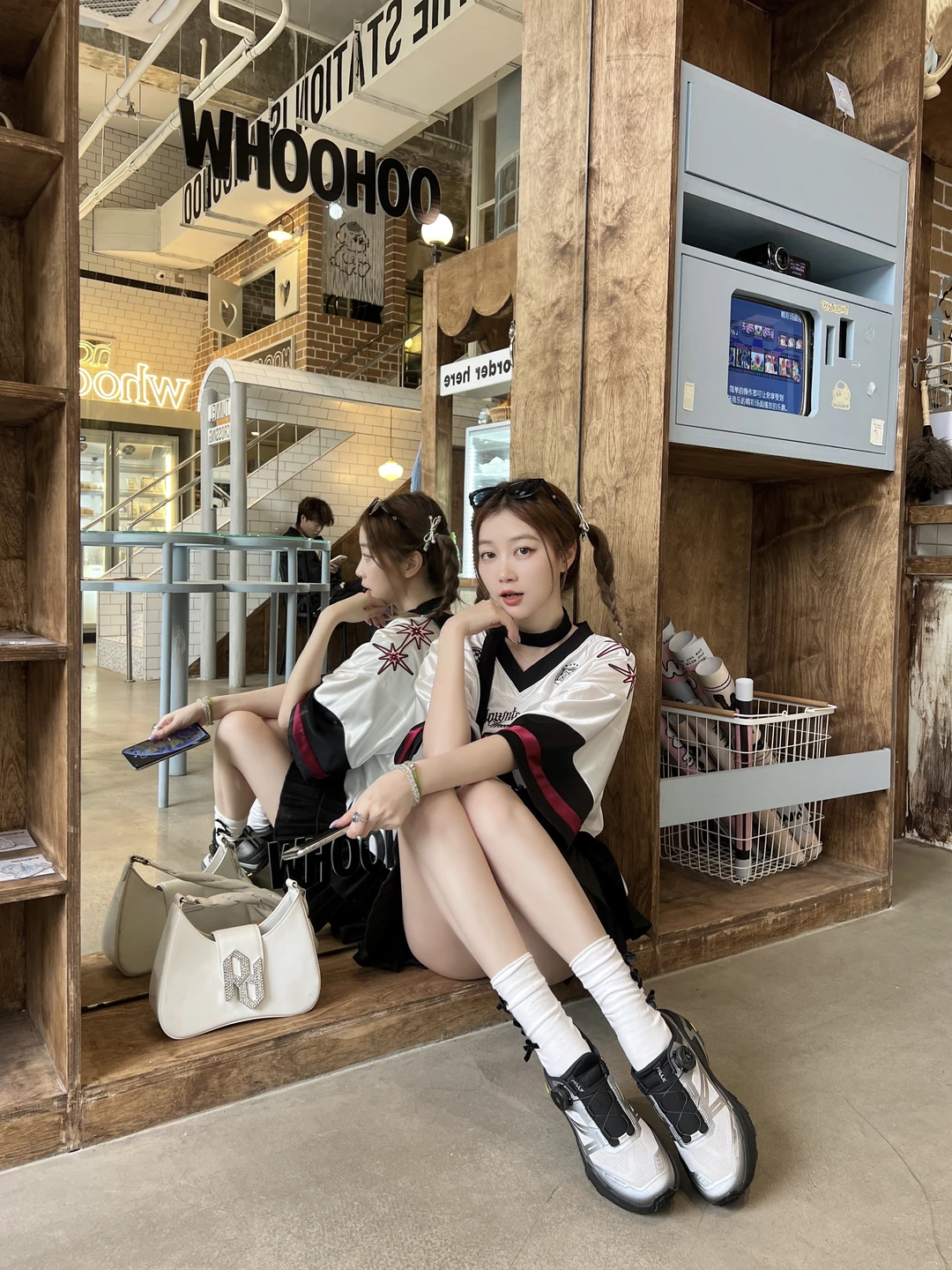 妮味辣妹ootd⚽甜酷球衣运动少女风穿搭