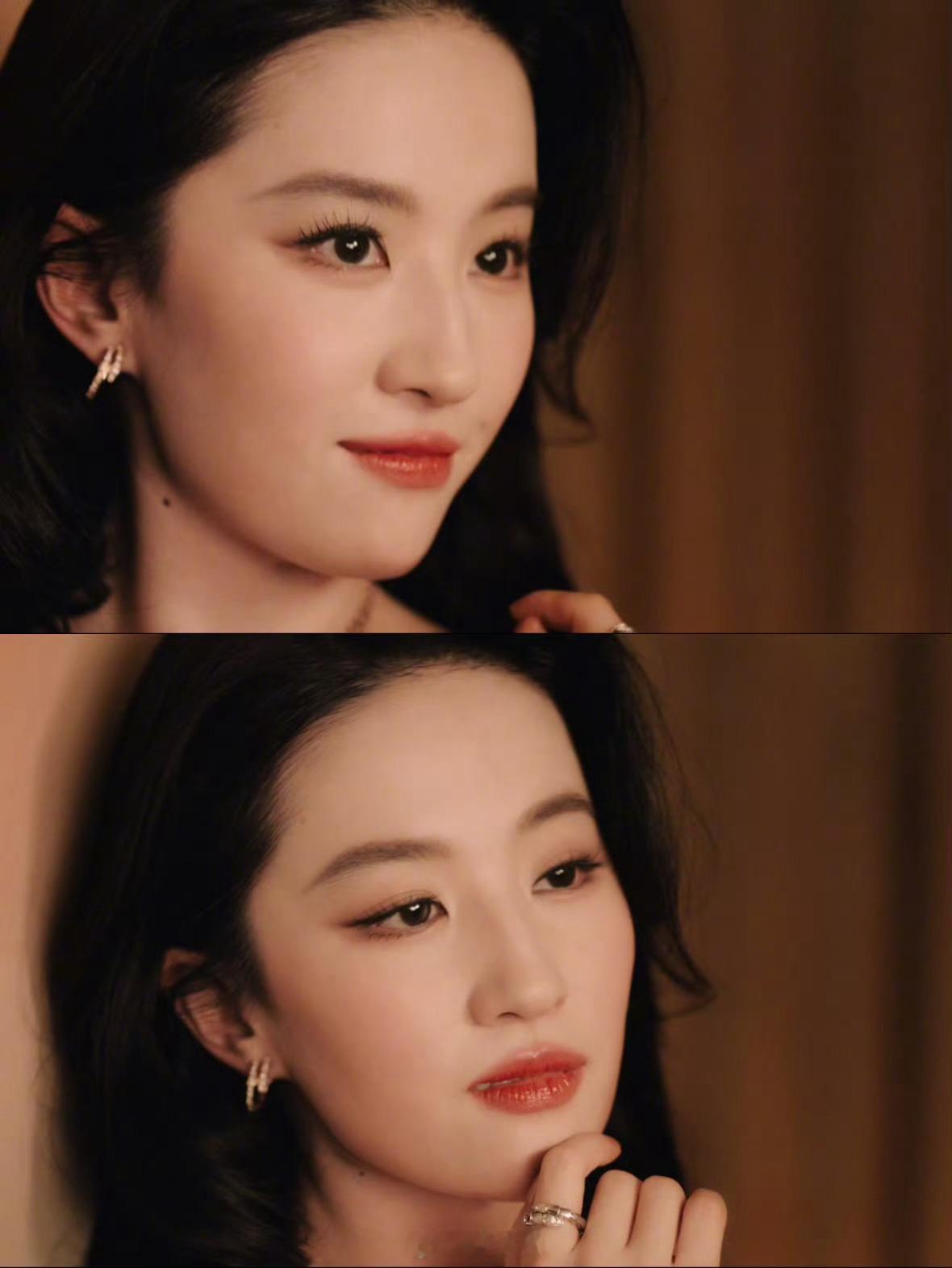 宝格丽刘亦菲红裙礼服珠宝美人，刘亦菲和闪耀的宝石总是契合度100%